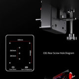 PXN CB1 Racing Button Box PC USB Simulation Racing Instrument Center Control Button Box Multi-function 30 Programmable Buttons for PC/V9 gen2, Adjustable RGB Lighting, For Truck ETS2 Hub Sim racing