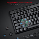 Redragon H858 3-Mode Wireless Gaming Headset, 7.1 Surround Sound