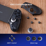 GameSir G8 Plus Bluetooth Mobile Game Controller for Switch & iOS & Android & Tablets, Wireless Gamepad with Hall Effect