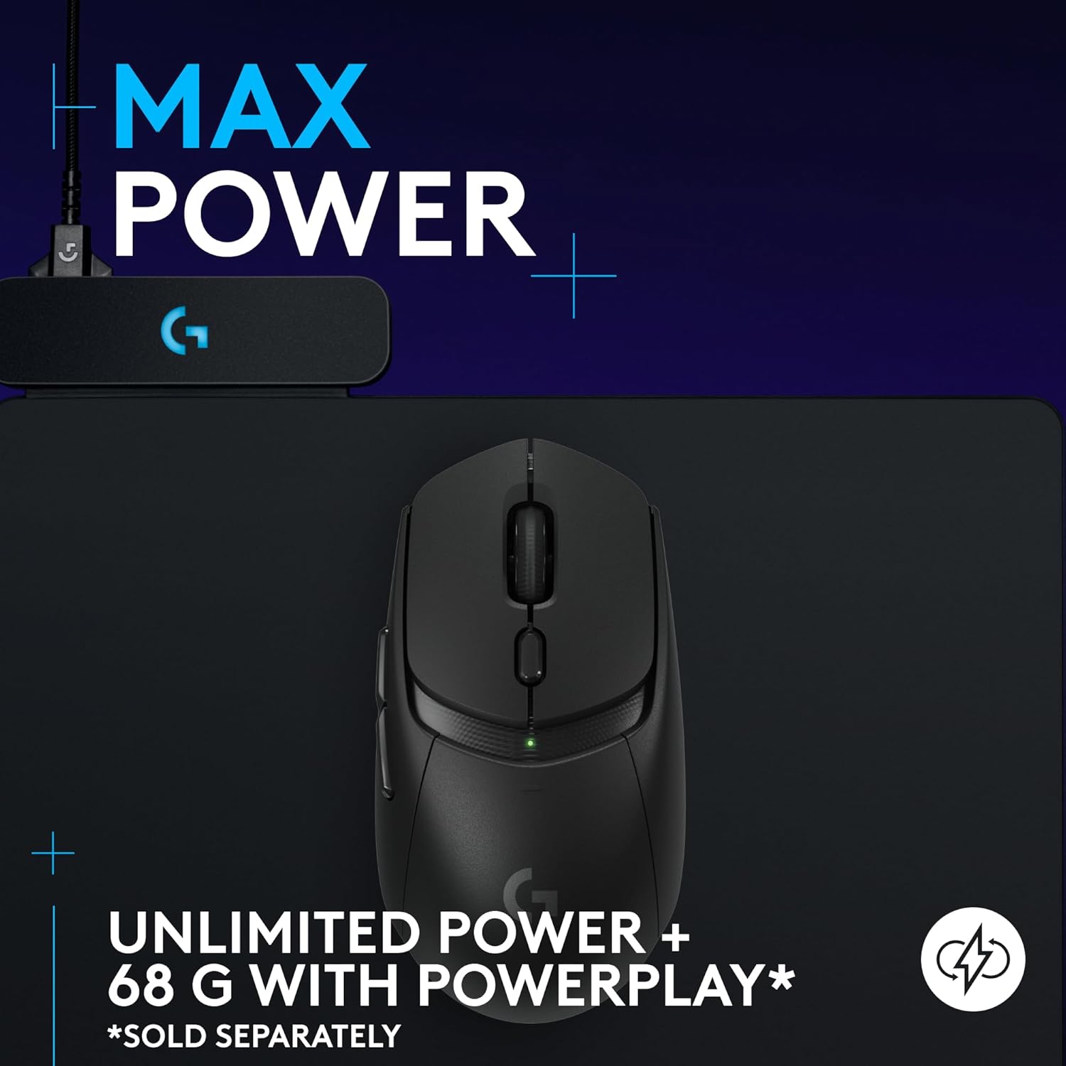 Logitech G309 Lightspeed Wireless Gaming Mouse, Lightweight, LIGHTFORCE Hybrid Switches, Hero 25K Sensor, 300+ Hour Battery Life with AA Battery, 6 Programmable Buttons, PC & Mac - Black