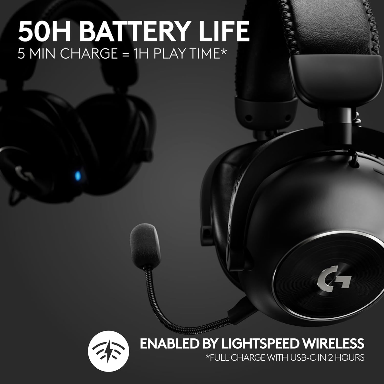 Logitech G Pro X 2 Lightspeed Black Logitech G Pro X 2 Lightspeed Black