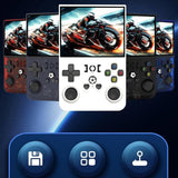 2025 R36 Pro 3.5inch IPS 128GB 18000+ Games Video Handheld Game Players 4000mAh OS Linux System Hand Retro Game Console R36s Pro
