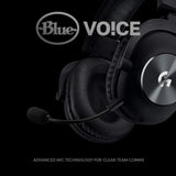 Logitech PRO X Gaming Headset with Blue VO!CE Mic