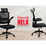 Redragon C214-B Hela Ergonomic Office Chair, Black | C214-W