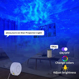 Smart Galaxy Projector Compatible with Alexa & Google Home