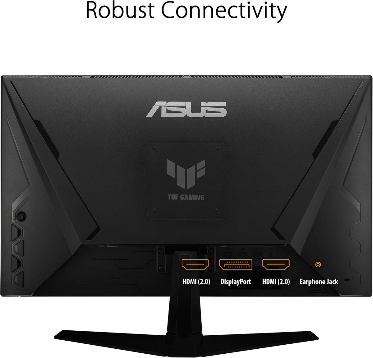 ASUS TUF Gaming VG259Q5A Gaming Monitor: 24.5-inch, Full HD(1920x1080), 200Hz, Fast IPS, ELMB, 0.3ms GTG (min.), Stereo speaker, DisplayWidget Center - Black ASUS TUF Gaming VG259Q5A Gaming Monitor: 24.5-inch, Full HD(1920x1080), 200Hz, Fast IPS, ELMB, 0.3ms GTG (min.), Stereo speaker, DisplayWidget Center - Black