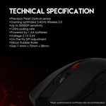 RAIGOR II WG10 WIRELESS 2.4GHZ PRO - GAMING MOUSE Mouse 9 JOD