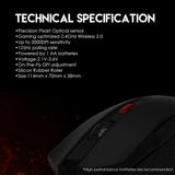 RAIGOR II WG10 WIRELESS 2.4GHZ PRO - GAMING MOUSE Mouse 9 JOD