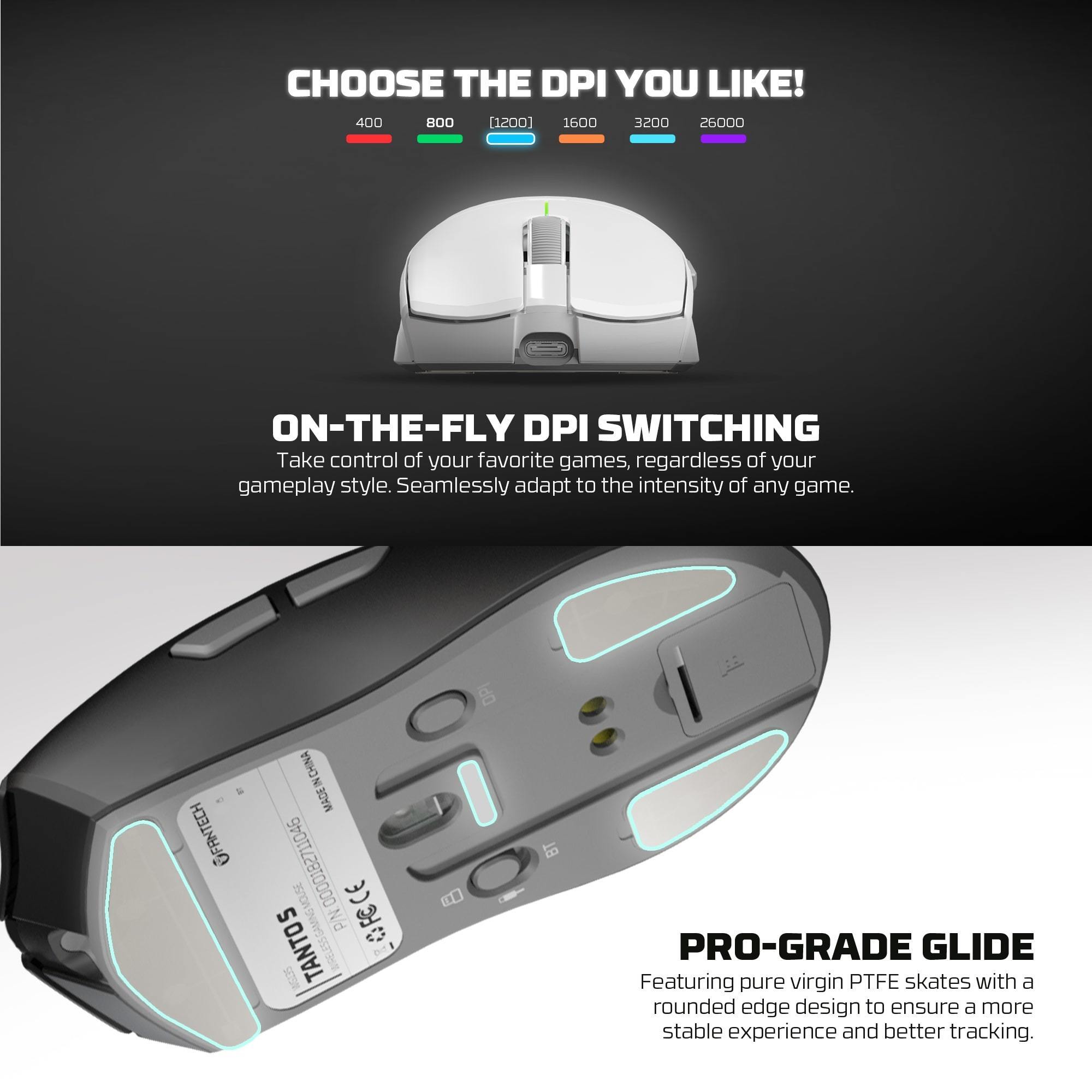 Fantech WG13S Tanto S Wireless Gaming Mouse 8k
