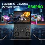2025 R36 Pro 3.5inch IPS 128GB 18000+ Games Video Handheld Game Players 4000mAh OS Linux System Hand Retro Game Console R36s Pro