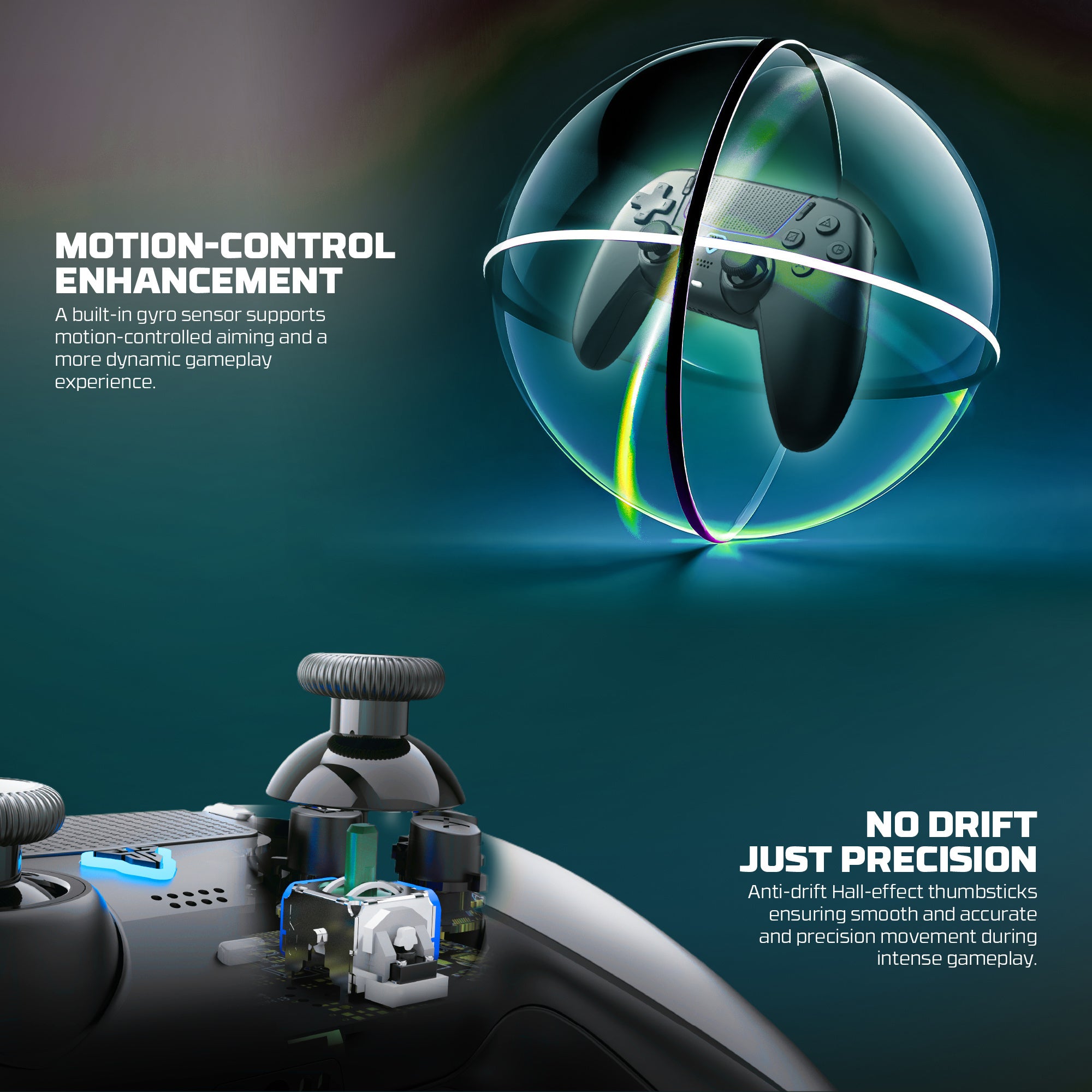 FANTECH WGP16 NOVA II Wireless GAMEPAD - Black