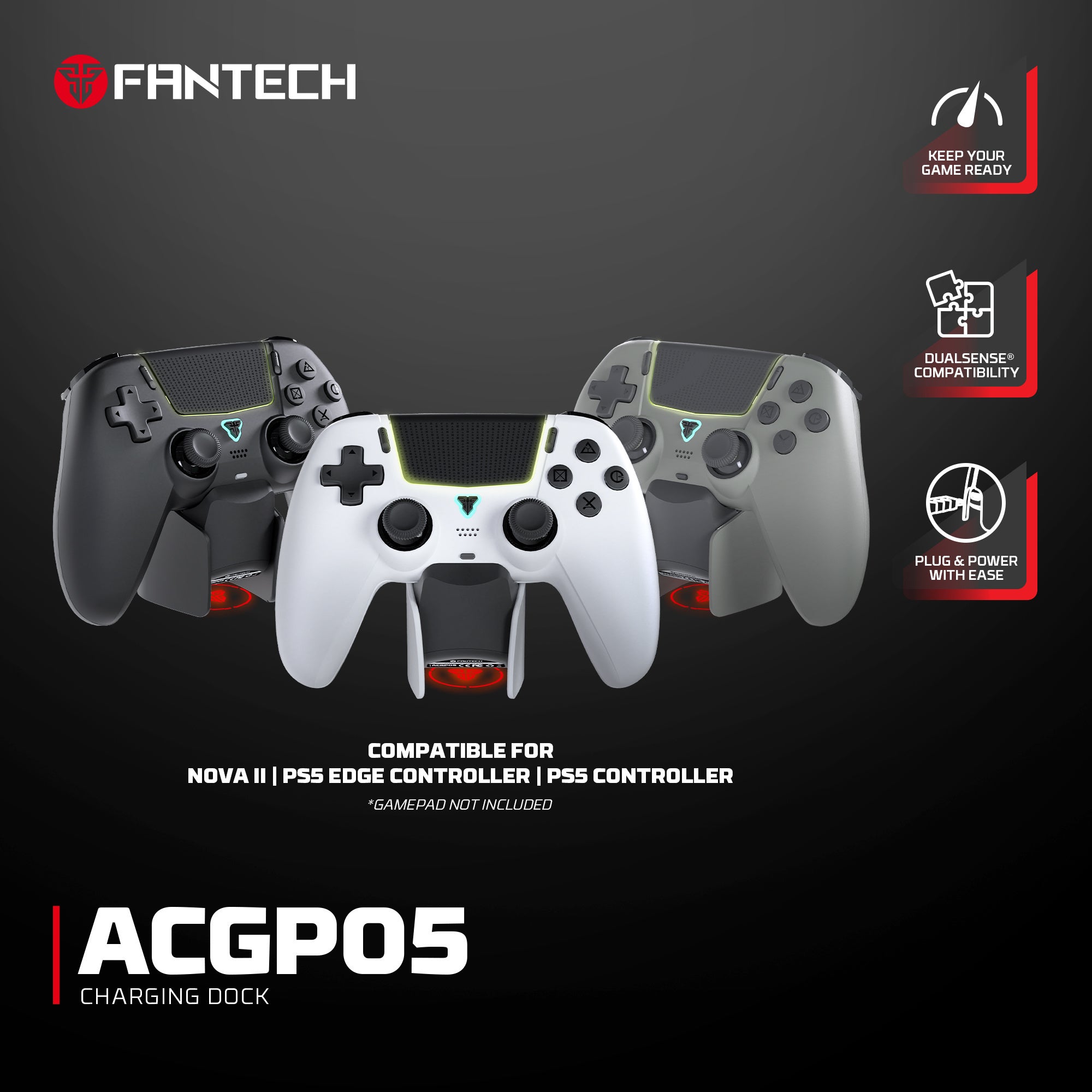 FANTECH ACGP05 CHARGING DOCK FOR WGP15