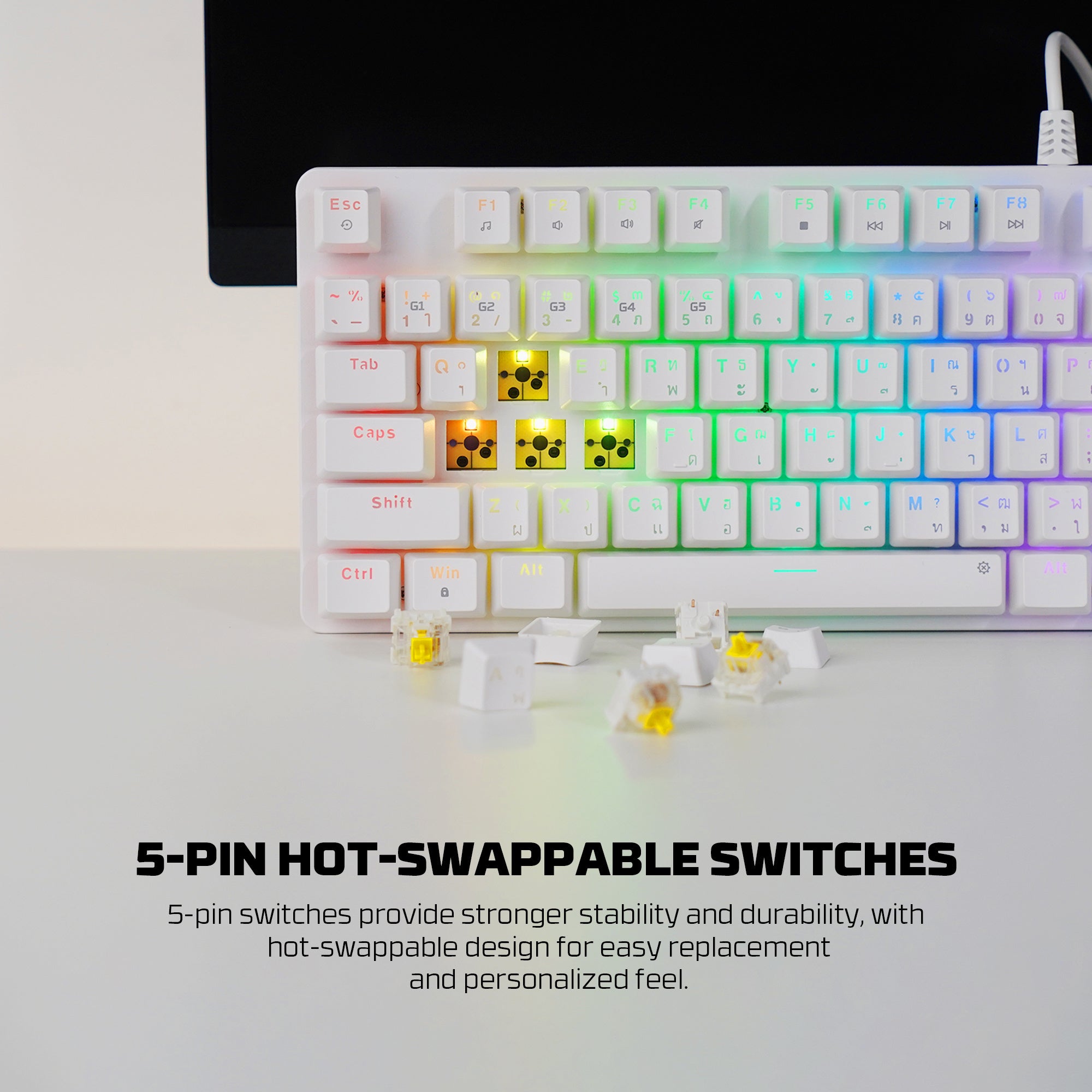 FANTECH MK894 MAXPOWER II Mechanical Gaming Keyboard