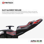 FANTECH ALPHA GC - 181 GAMING CHAIR | Red Desk & Chair 130 JOD