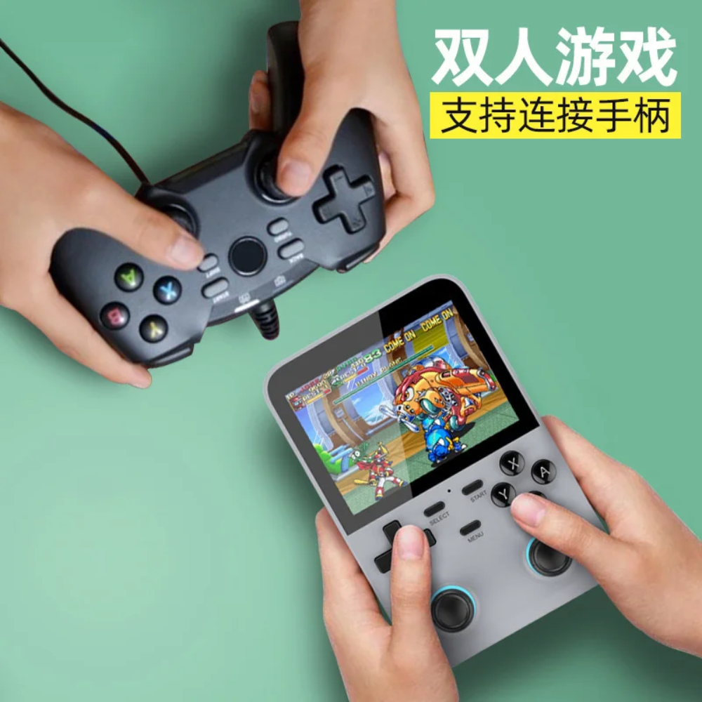 D - 007 Video Game Consoles 3.5 Inches Handheld Game Players 128G 10000 Console