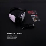FANTECH HG30 CARBON 7.1 Surround Sound Gaming Headset White
