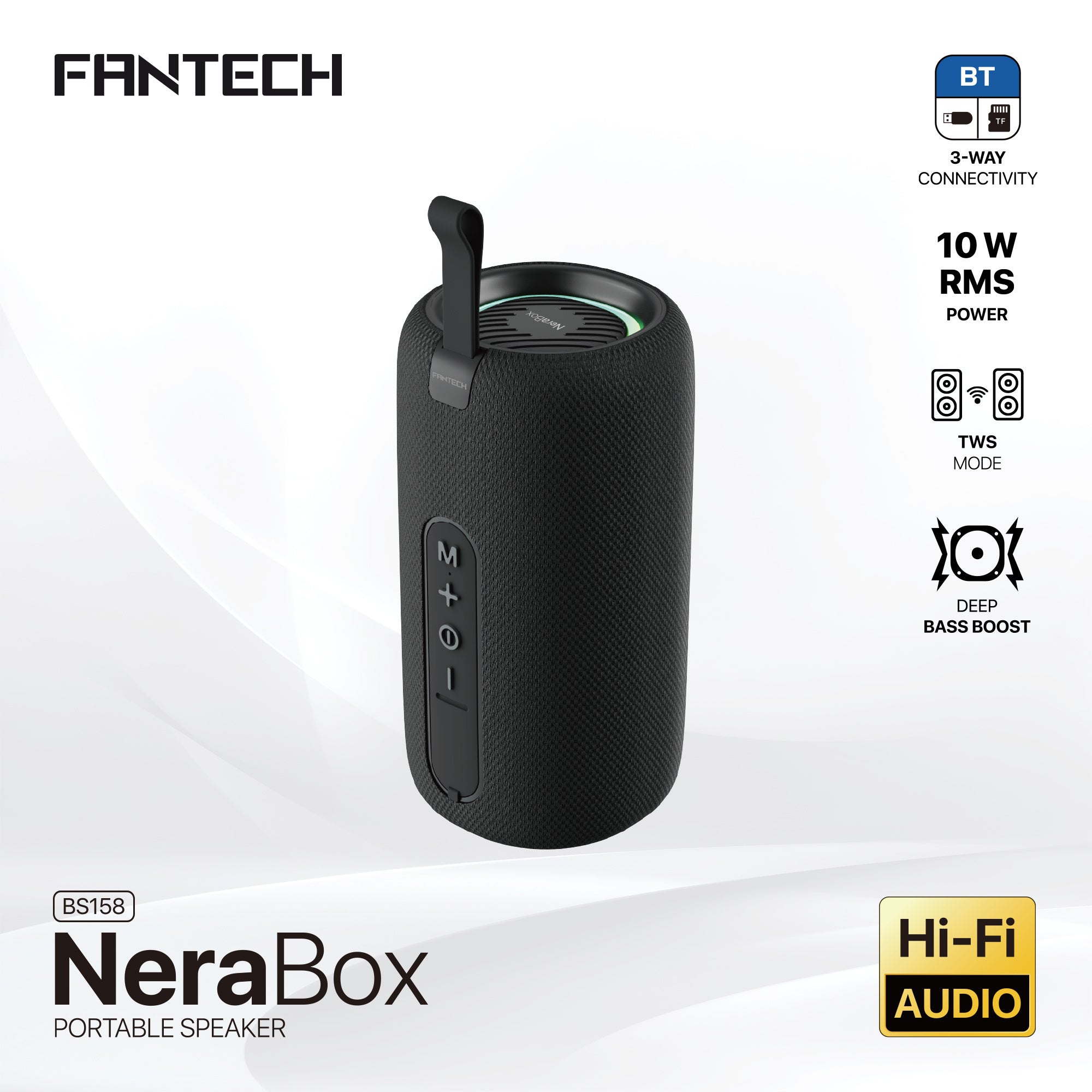 FANTECH BS158 NeraBox 10W RMS PORTABLE SPEAKER