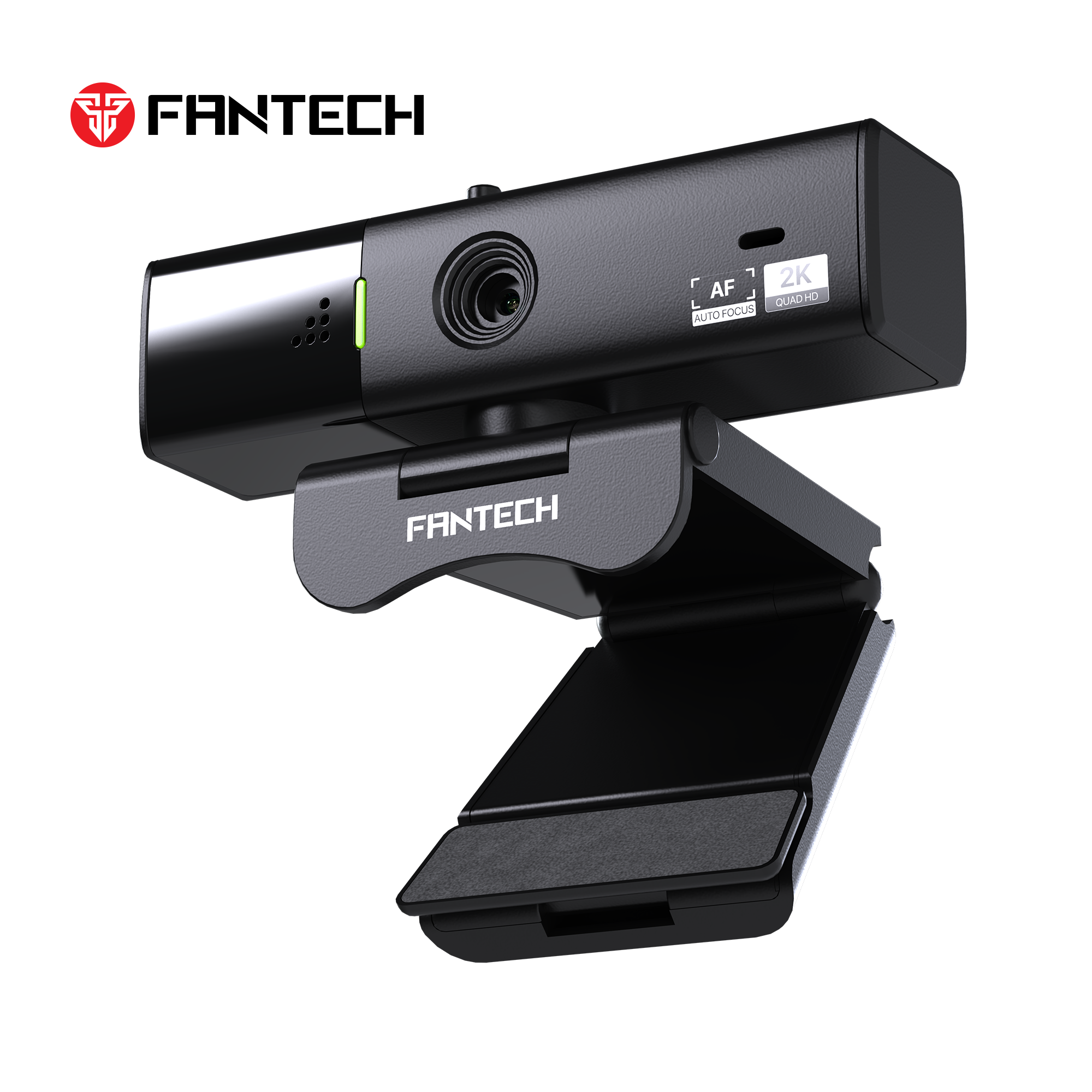 Fantech Luminous C50 Quad High-Definition Webcam 2K Quad-HD Support 60 FPS & 3D Noise Cancelling Mic