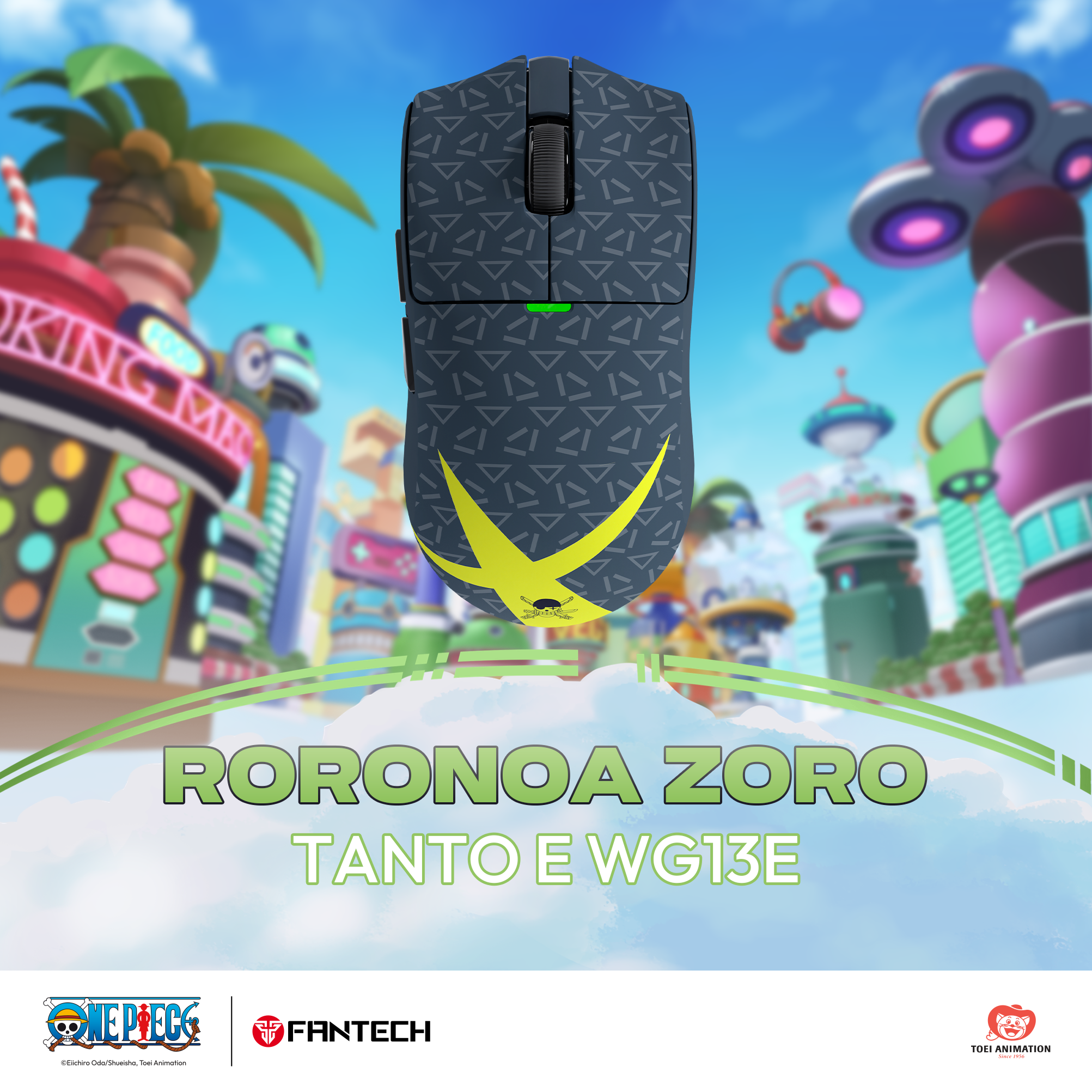 Fantech & One Piece - Gaming Combo (ZORO)