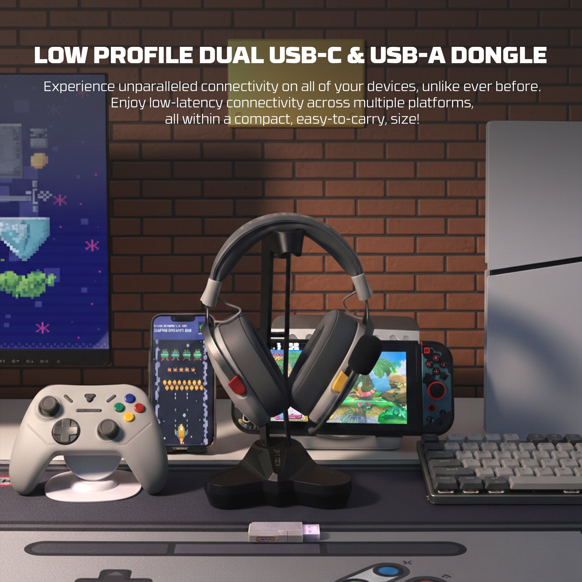 Fantech SUPER MAXFIT Carbon Pro Bluetooth Wireless Headset with Detachable Mic