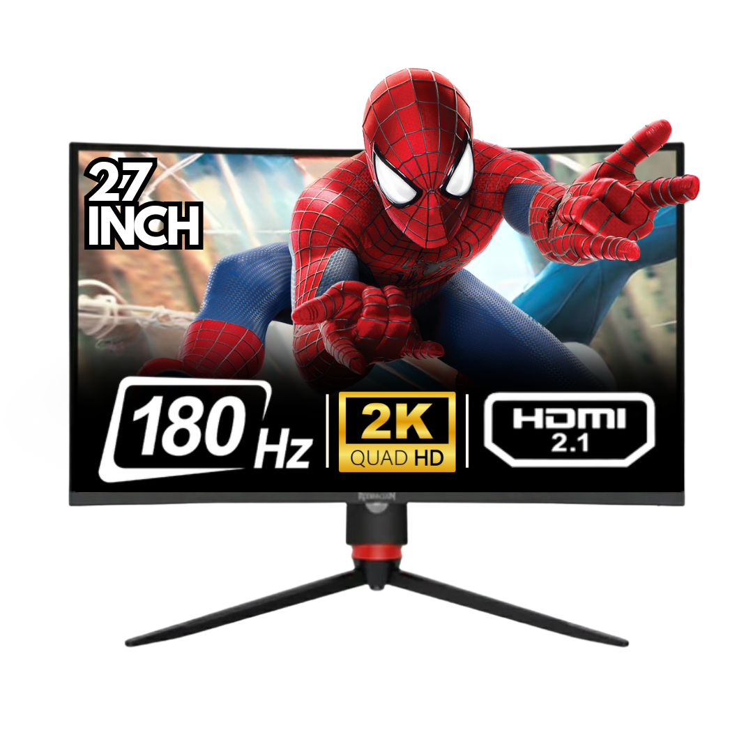 Redragon ZEPHYRION   Q2712RVC 27" Fast VA ,1500R Curved  ,2560*1440 (2K) ,180Hz