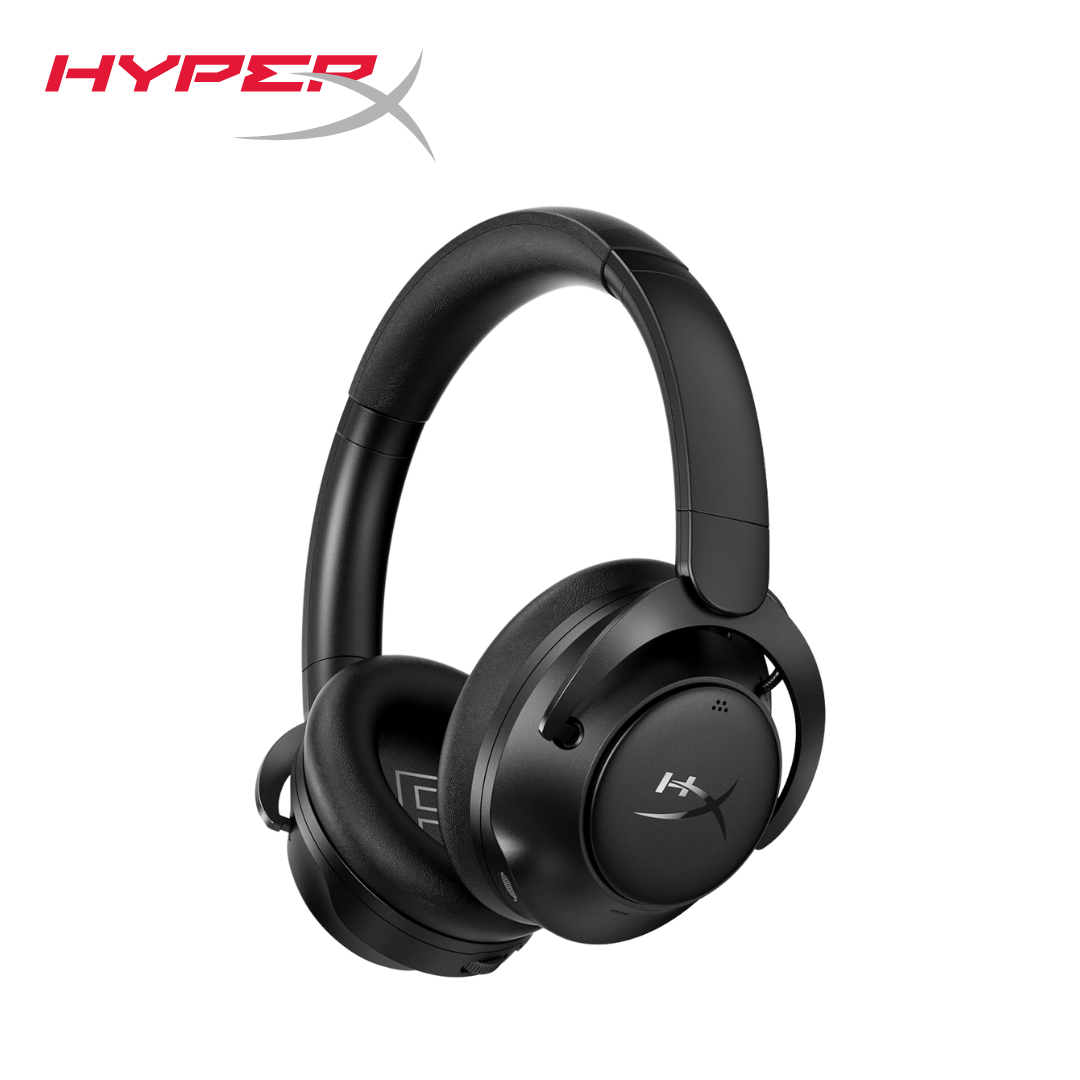 HyperX Cloud Mix 2 – Dual Wireless Over-Ear Headphones with ANC, 2,4GHz dongle, Bluetooth 5.3