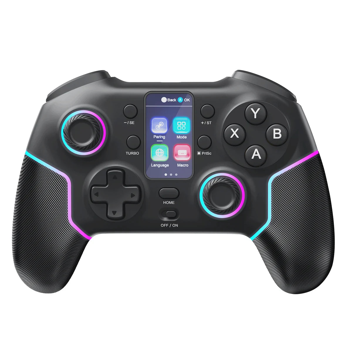 Redragon G902 Drax Wireless LCD Display Controller with RGB Backlight (Black). ps4-pc-mobile