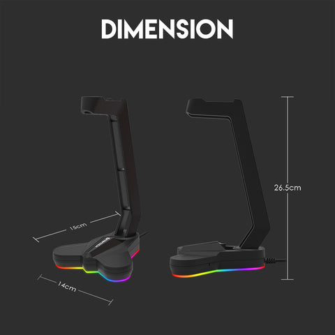 FANTECH HEADSET STAND TOWER AC3001S RGB