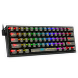 Redragon K617CTB-RGB 60% Wired RGB Gaming Keyboard