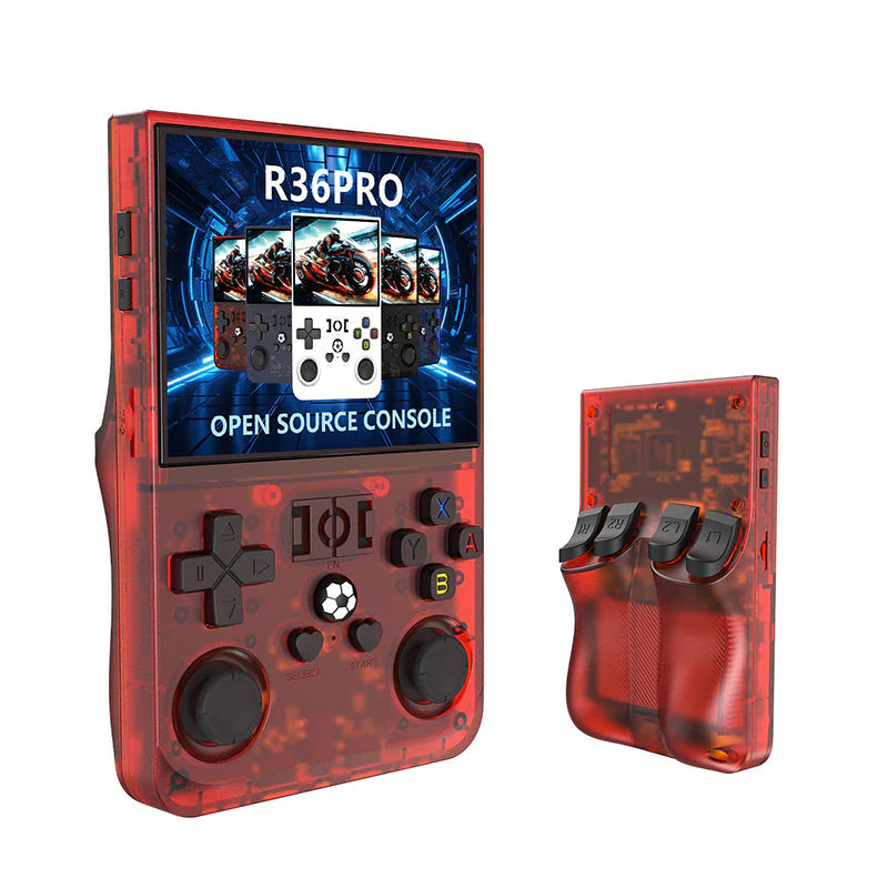 2025 R36 Pro 3.5inch IPS 128GB 18000+ Games Video Handheld Game Players 4000mAh OS Linux System Hand Retro Game Console R36s Pro