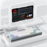 CASTOR K631 Grey 65% Wired RGB Gaming Keyboard