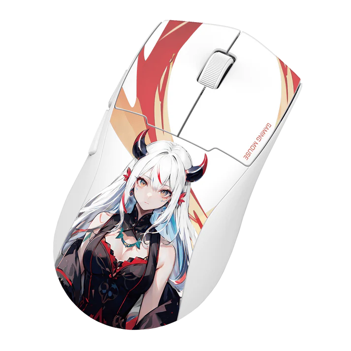 Redragon M918AK 3-Mode Wireless Gaming Mouse, 55G Lightweight 26K DPI Mouse w/Ergonomic Natural Grip Build, Full Programmable Buttons, Software Supports DIY Keybinds & DPI