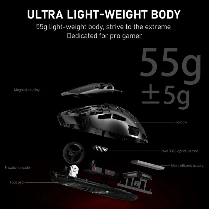REDRAGON PRISM ULTRA M997 ULT PRO (8K Hz) WIRELESS GAMING MOUSE 26000 DPI