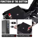 USB Handbrake For PS4/PS5 Logitech G29 or T300, XBOX1 XSS XSX G920, PC SIM Racing Dirt Rally Games Hand Brake System