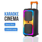 NDR-1097 High Quality Professional Sound EQ Party Portable Wireless Trolley 6000W Peak Value High Power Big Bluetooth Speakers