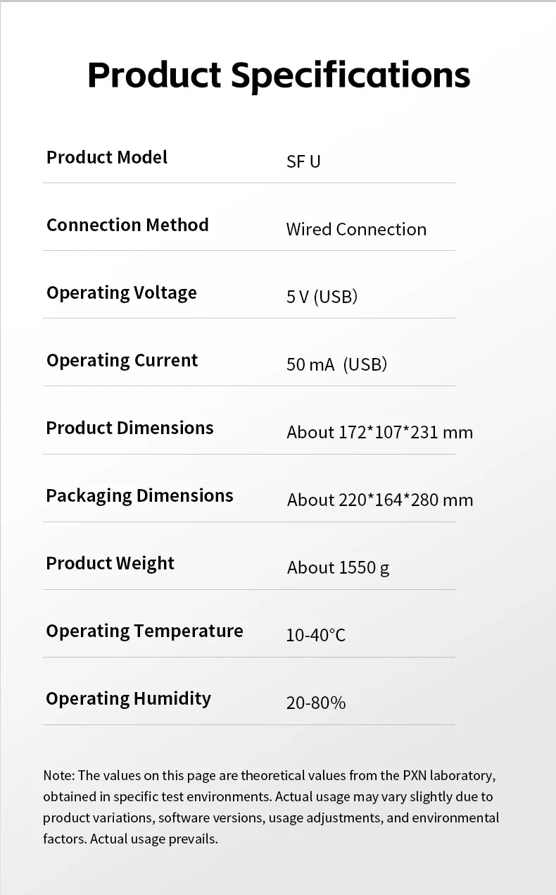 PXN SF U Gaming Gear Shifter