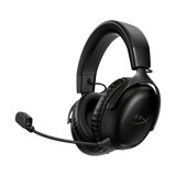 HyperX Cloud III Wireless – Gaming Headset for PC, PS5, PS4, up to 120-hour Battery, 2.4GHz Wireless, DTS Spatial Audio, 53mm Angled Drivers, Memory Foam, Durable Frame, 10mm Microphone, Black