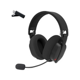 Redragon H888 Wireless Gaming Headset with 7.1 Surround Sound, Tri-Mode Gaming Headphones, 168G Lightweight Design - Detachable Mic - 40MM Driver Soft Memory Foam Padding Gamer Headset for PC, Black
