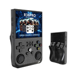2025 R36 Pro 3.5inch IPS 128GB 18000+ Games Video Handheld Game Players 4000mAh OS Linux System Hand Retro Game Console R36s Pro