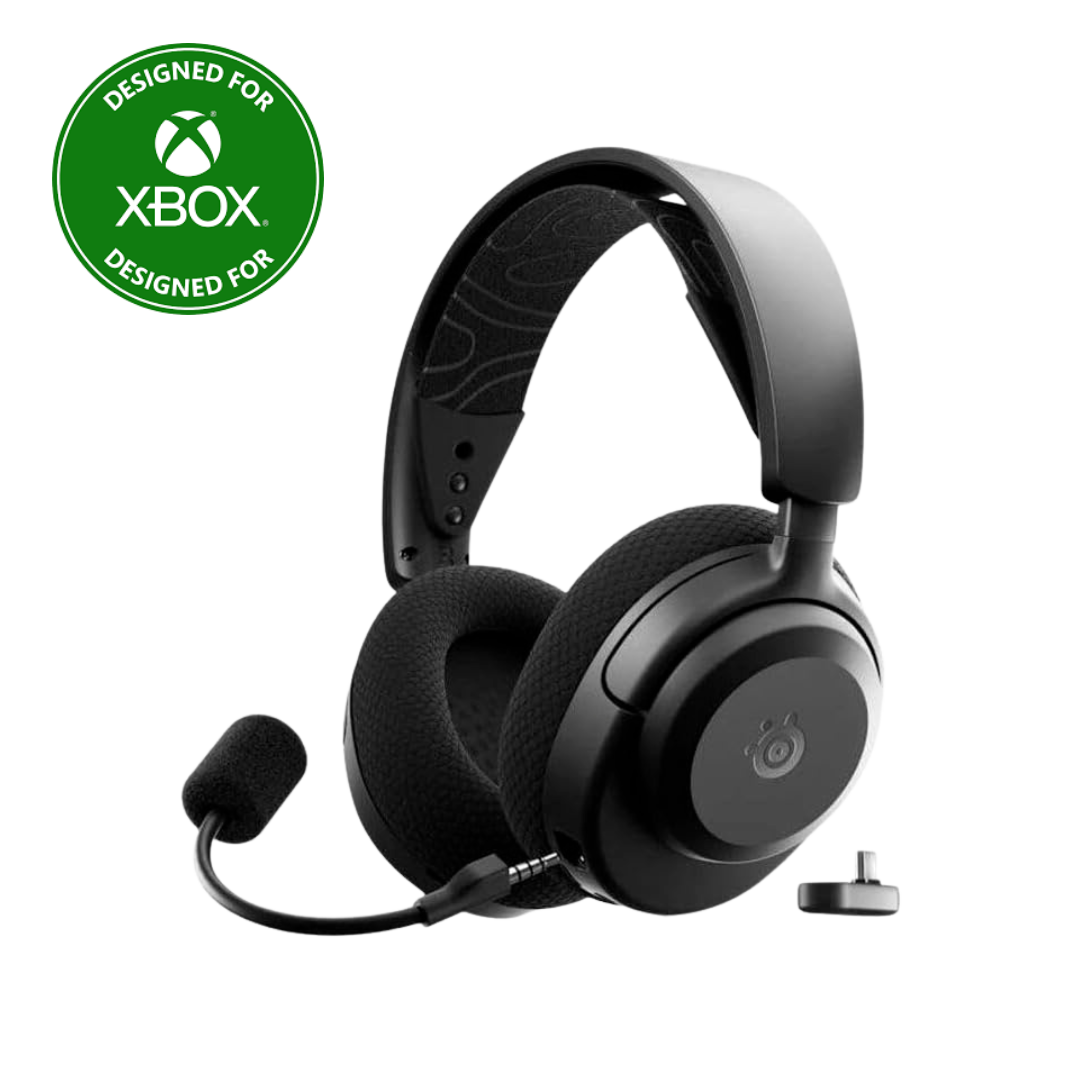 SteelSeries Arctis Nova 3X Wireless Multi-Platform Gaming Headset — Mobile App Control — 40 HR Battery — Neodymium Magnetic Drivers — 2.4GHz/Bluetooth — Xbox, PS5, PC, Switch, Mobile — Black