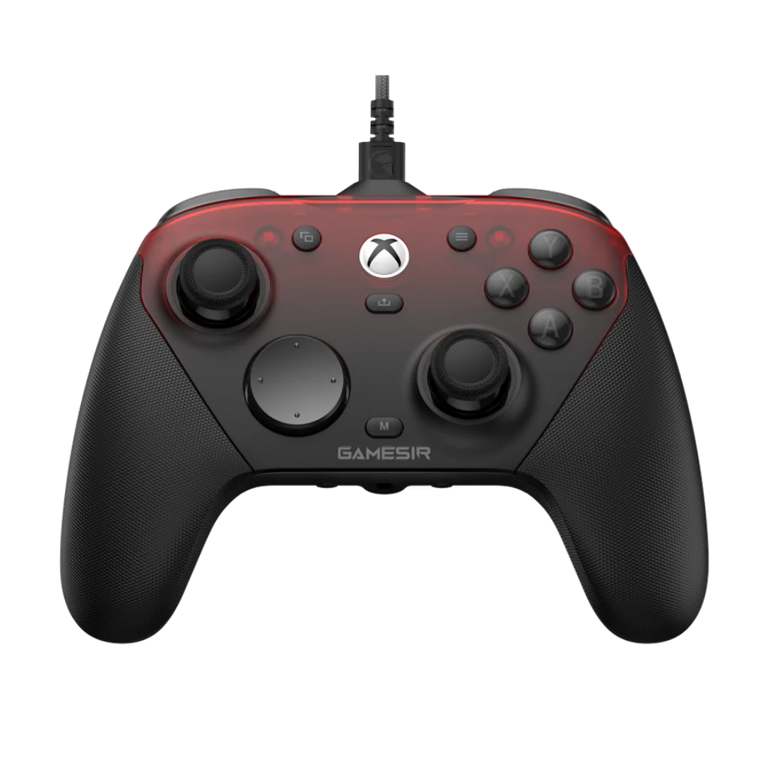 GameSir G7 Pro Wired Controller for Xbox Series X|S, Xbox One, Wireless Gamepad for PC&Android with TMR Sticks, Hall Effect Analog Triggers, 1000Hz Polling Rate, 3.5mm Audio Jack - Red