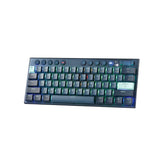 Redragon K632 Blue PRO 60% 3-Mode Connection RGB Mechanical Ultra-Thin Low Profile w/No-Lag Connection Dedicated Media Control - Red Switch
