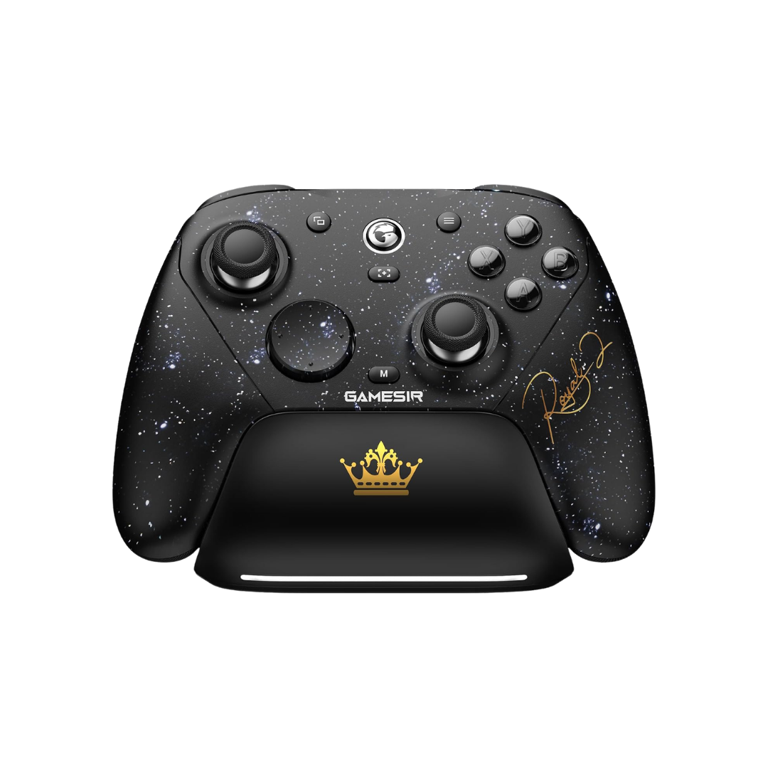 GameSir G7 Pro 8K PC Wireless Gaming Controller,Gen 2 TMR Sticks,Windows | Hall Effect Triggers, 4 Programmable Buttons, Charging Dock, Esports Controller for FPS & Competitive Gaming-Royal2 Edition