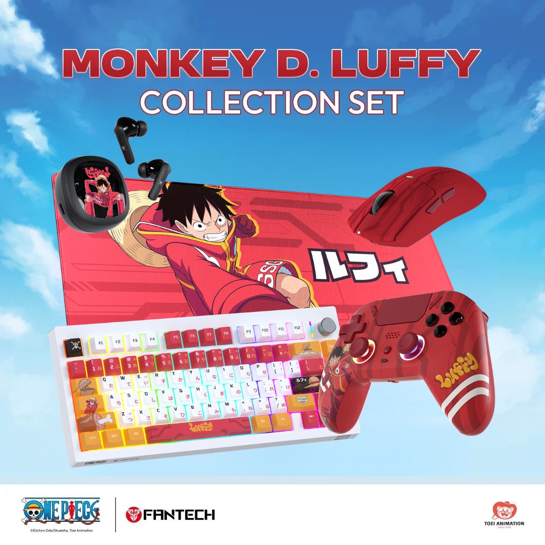 Fantech & One Piece - Gaming Combo (LUFFY)
