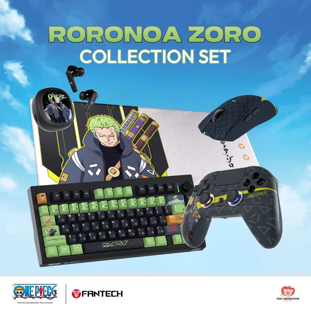 Fantech & One Piece - Gaming Combo (ZORO)