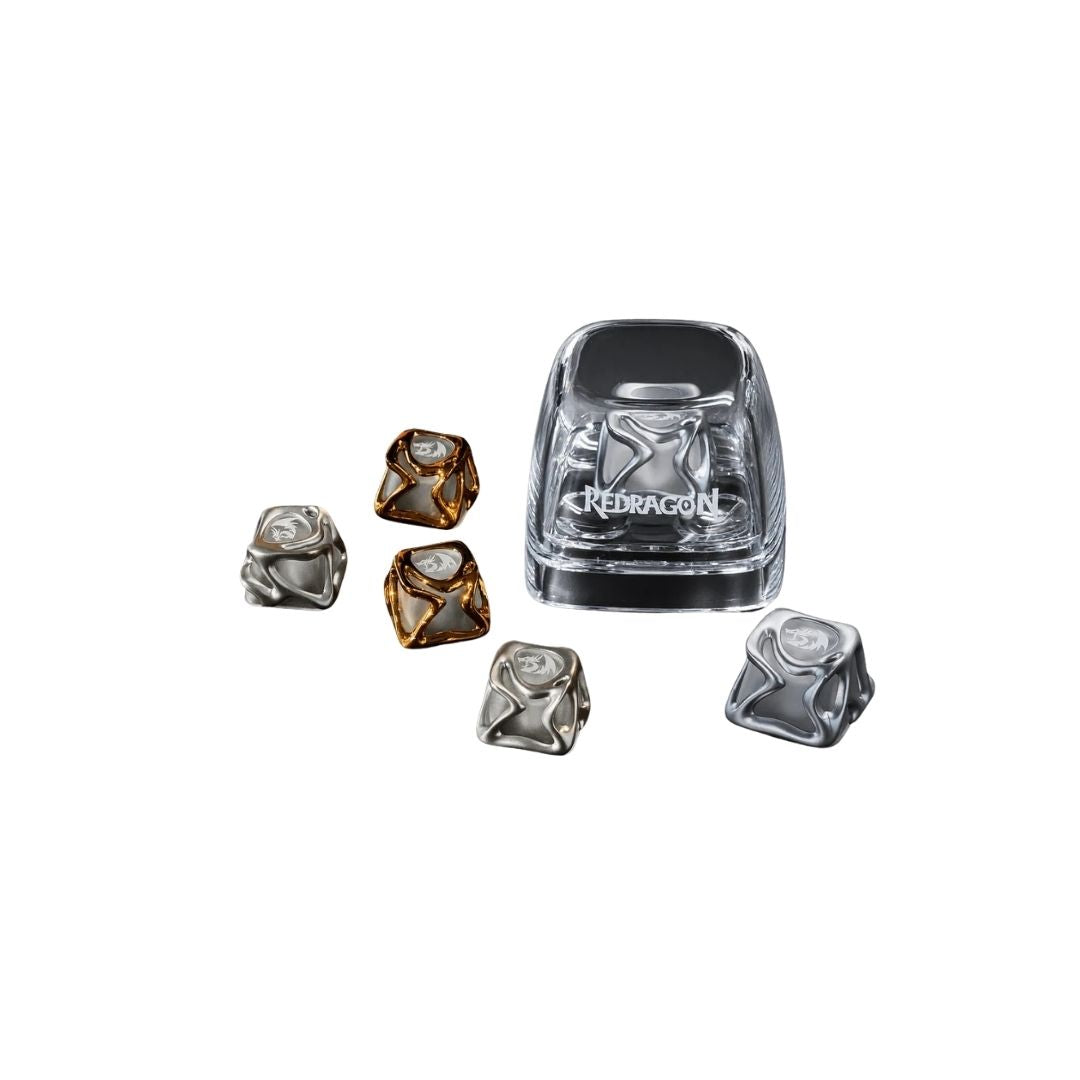 Redragon CrystalFlow™ Liquid Metal RGB Artisan Mechanical Keyboard Keycap – Premium Custom ESC Key ( 1 pcs)