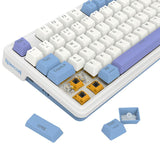 Keyboards Wired and wireless Bluetooth mechanical gaming keyboard Redragon Gloria Pro K664WBP-RGB-PRO white RGB