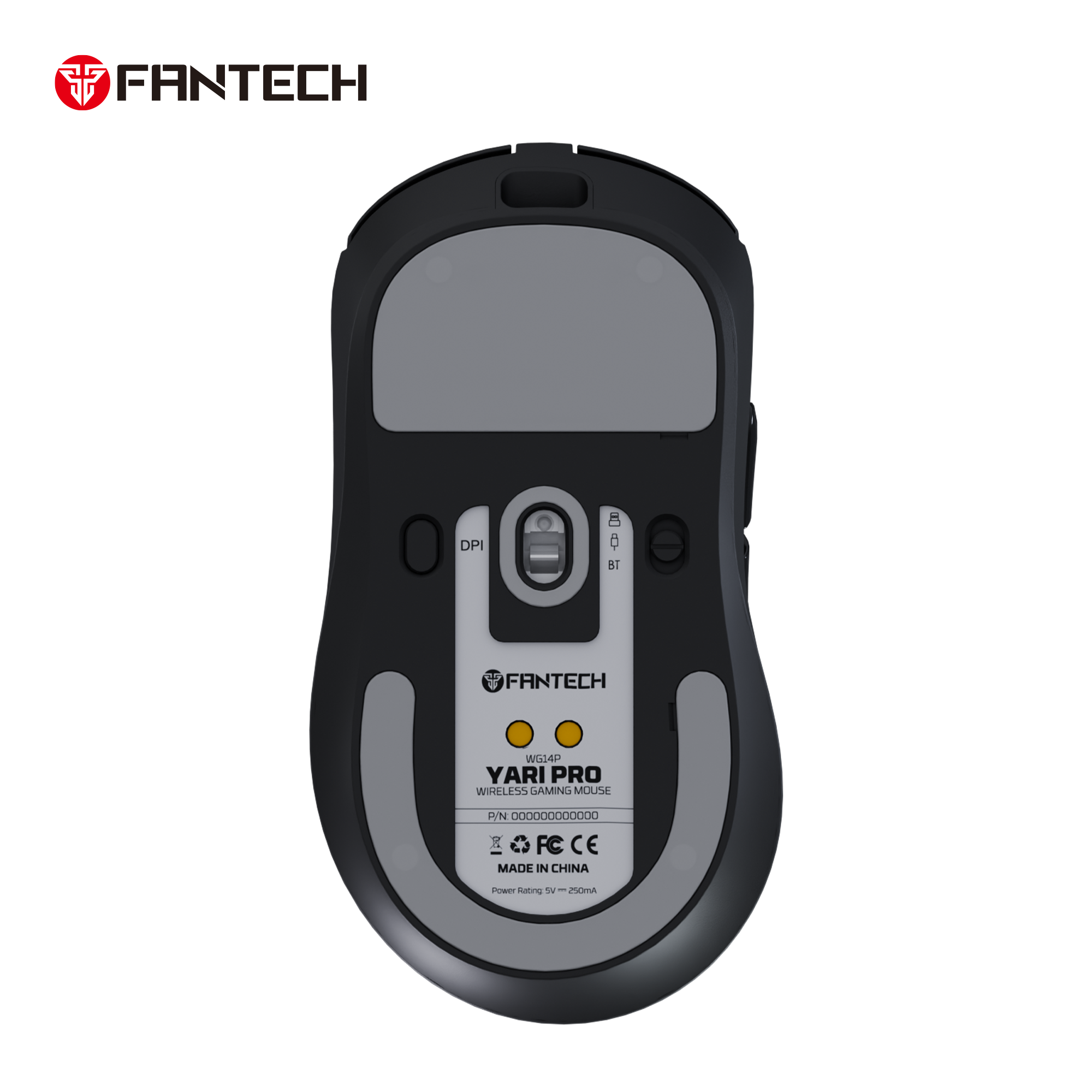 FANTECH WG14P Lightweight Wireless Gaming Mouse PAW3950 Sensor 8KHz Polling Mice With RGB Charging Dock For FPS Gamers