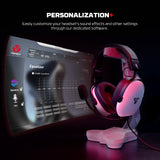 FANTECH HG30 CARBON 7.1 Surround Sound Gaming Headset White