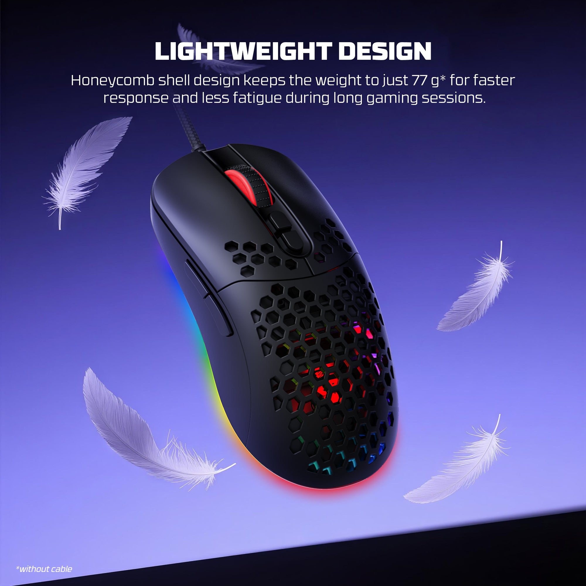 Fantech HERO X18 Gaming Mouse RGB White